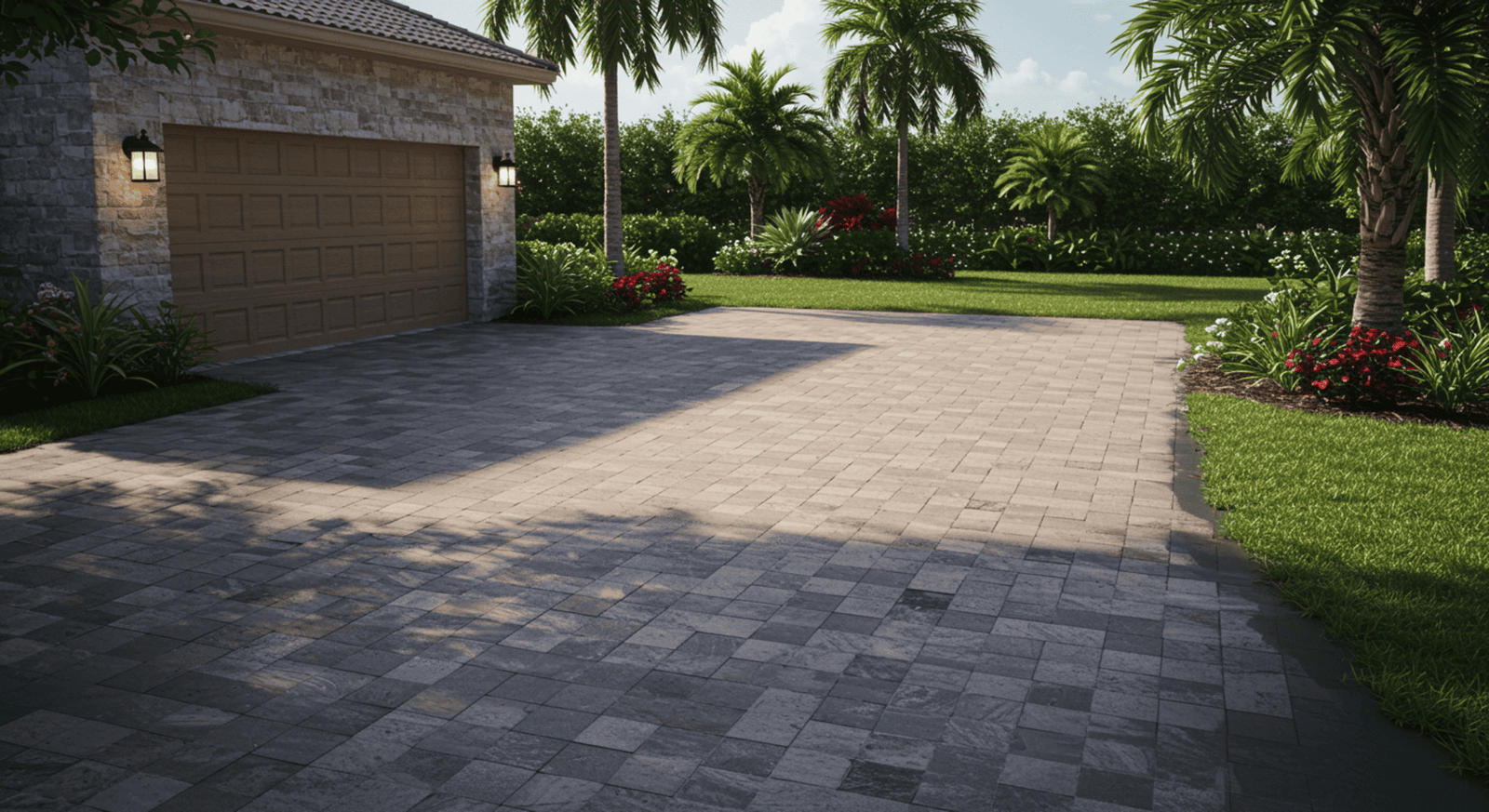 Restoring Faded Driveway Pavers in Florida