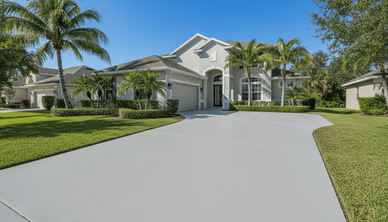 Florida Concrete Driveway Resurfacing
