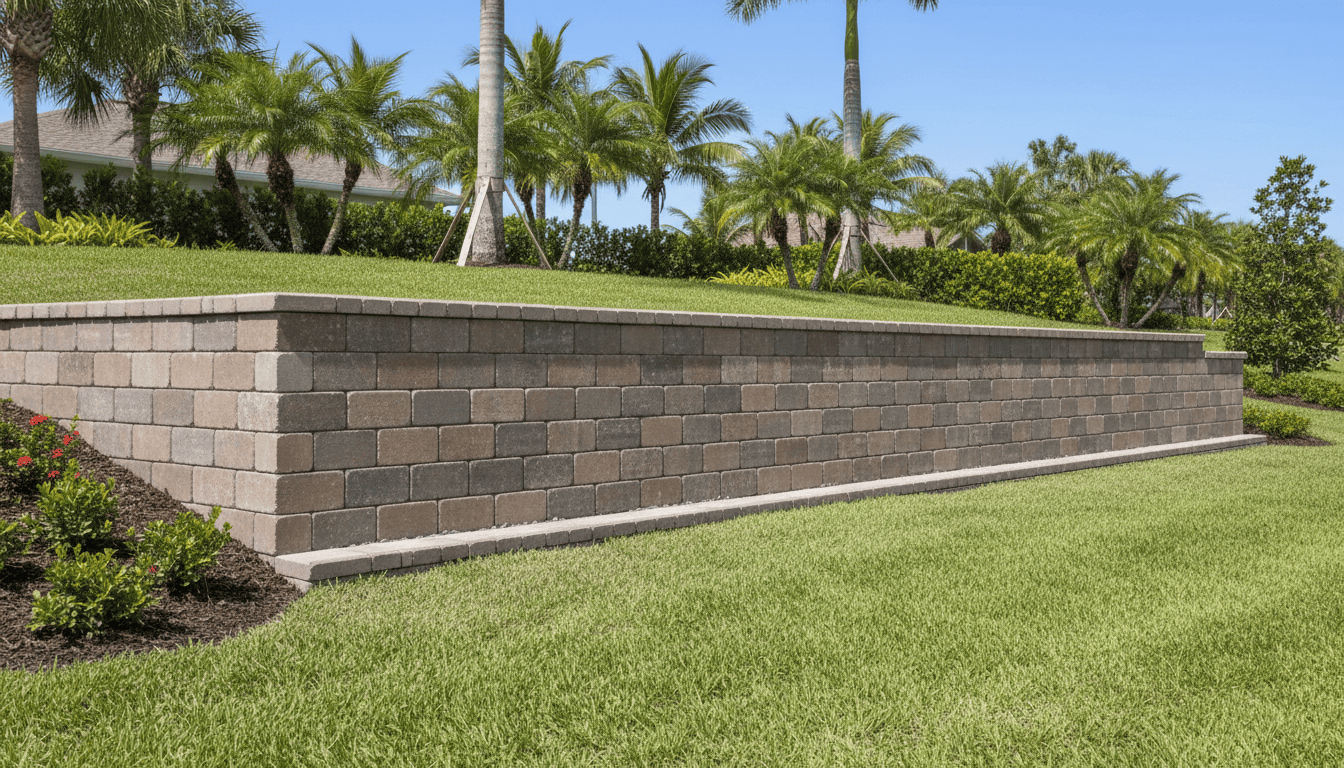 Retaining Walls in Florida for Erosion Control