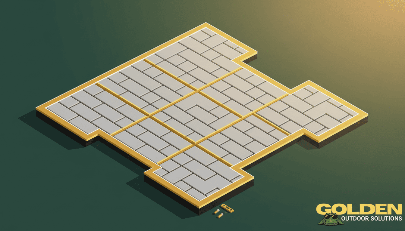 Paver patio cost Florida — modern interlocking paver outdoor space in Central Florida