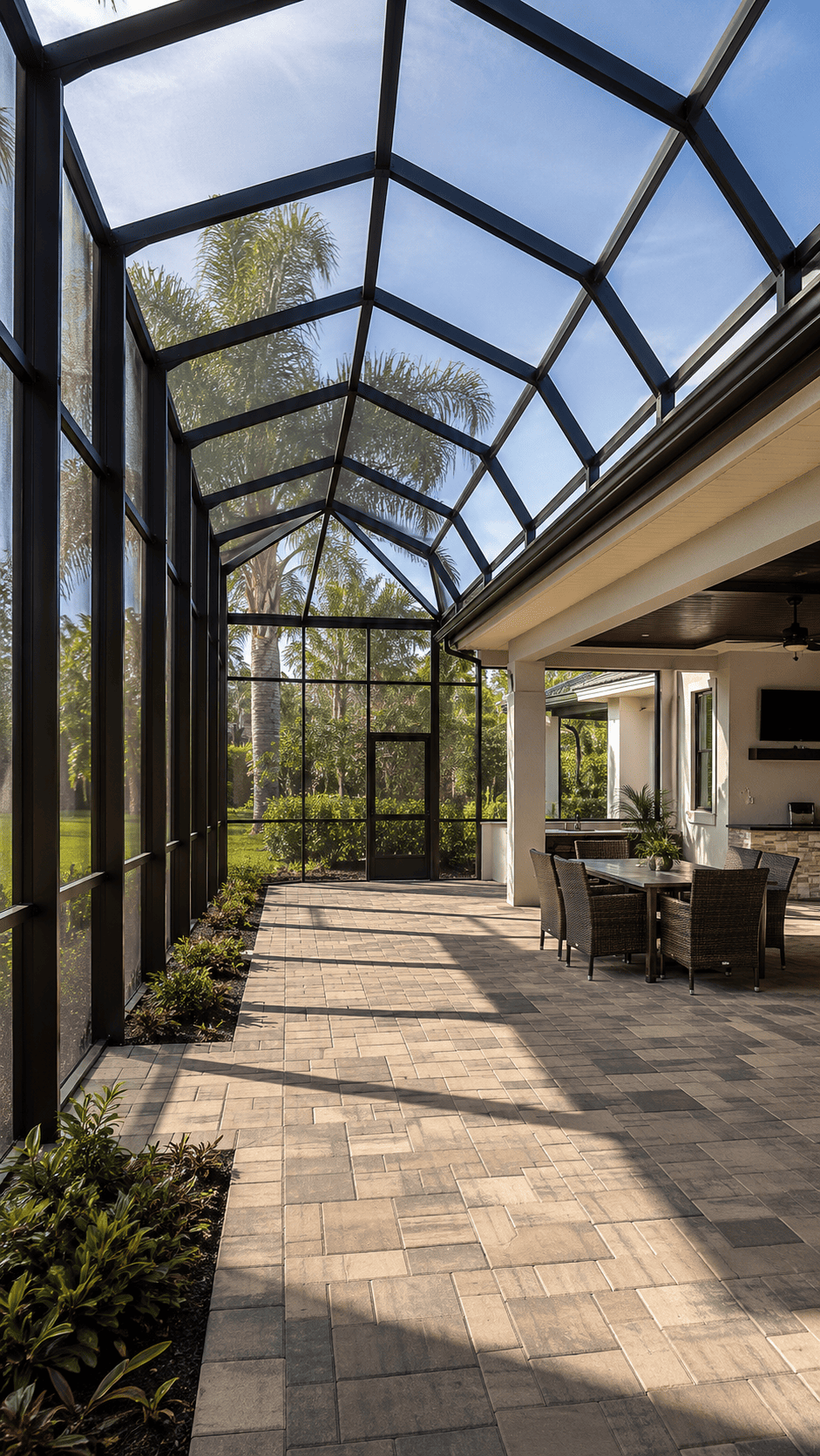 Screen Enclosure Installation in Brevard County