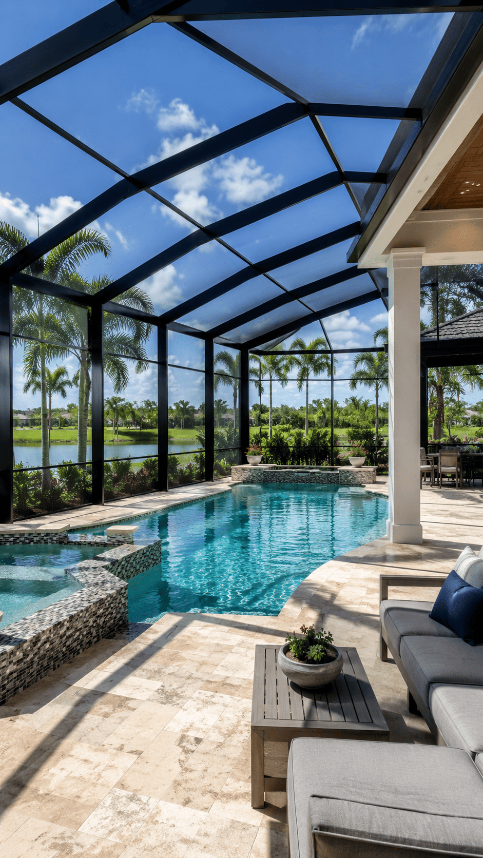 Screen Enclosure Installation in Brevard County