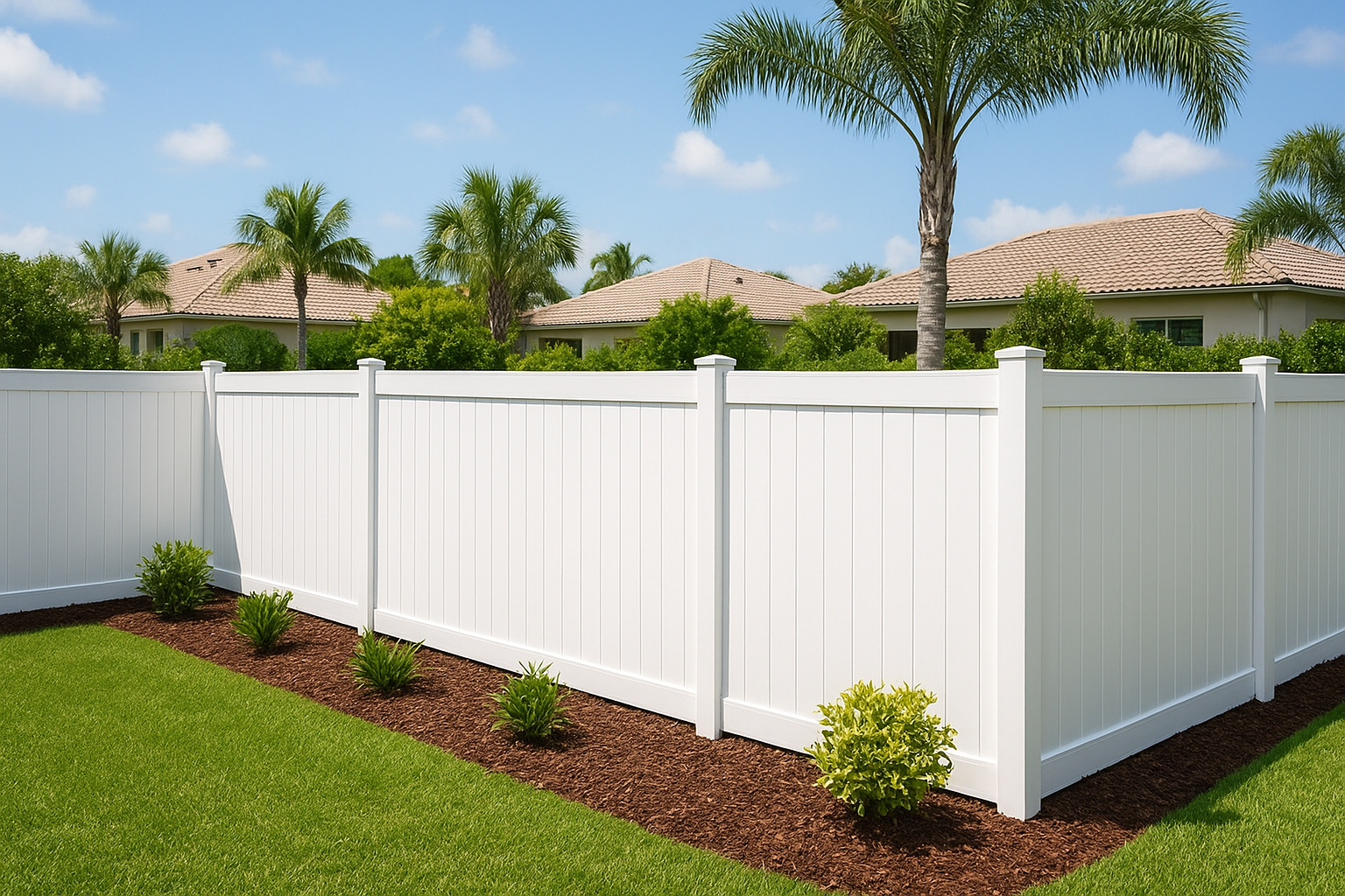 vinyl fence cost Brevard County project in Brevard County with a clean premium outdoor residential layout